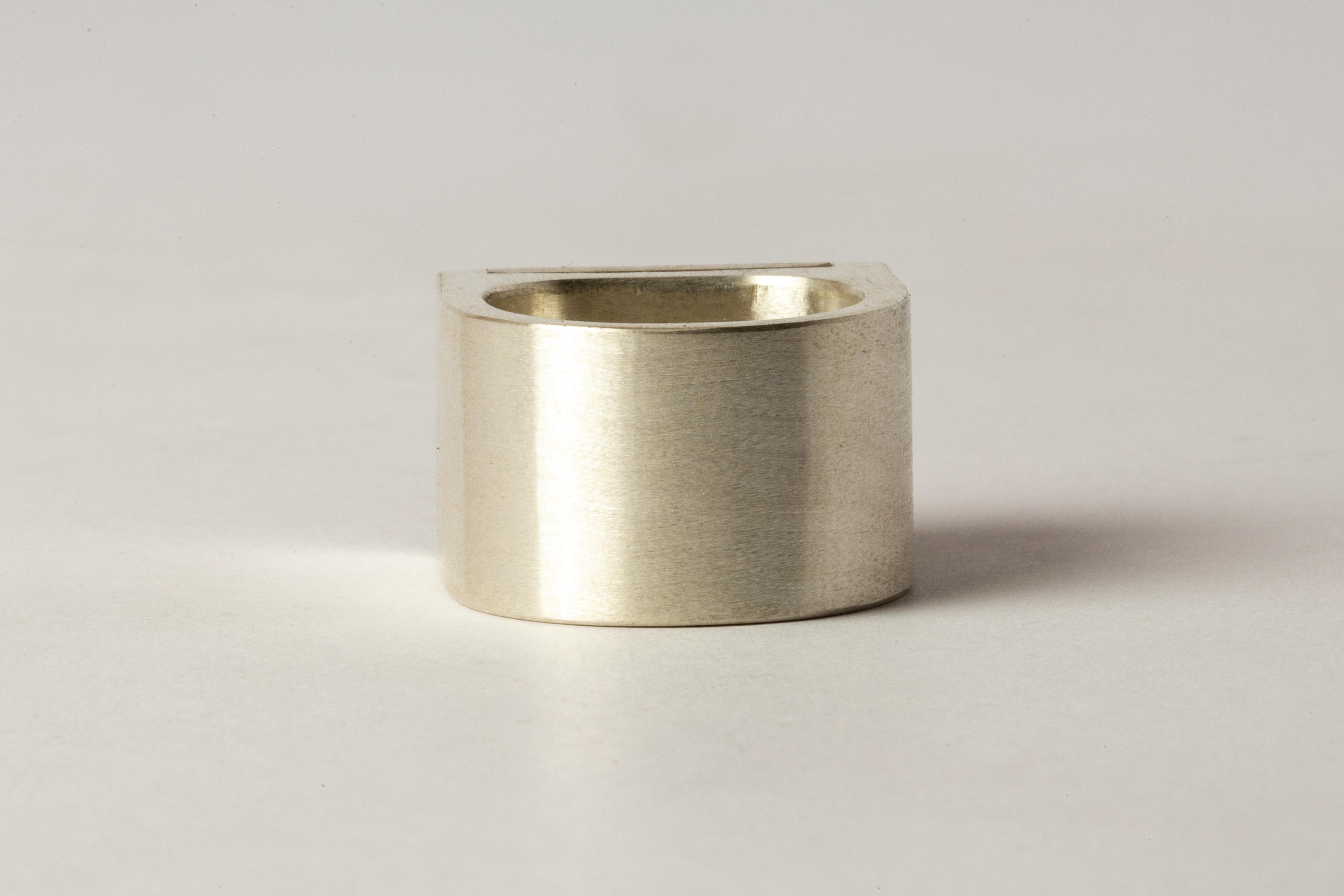 For Sale:  Plate Ring Single (0.2 CT, Diamond Slab, 17mm, MA+MR+DIA) 3