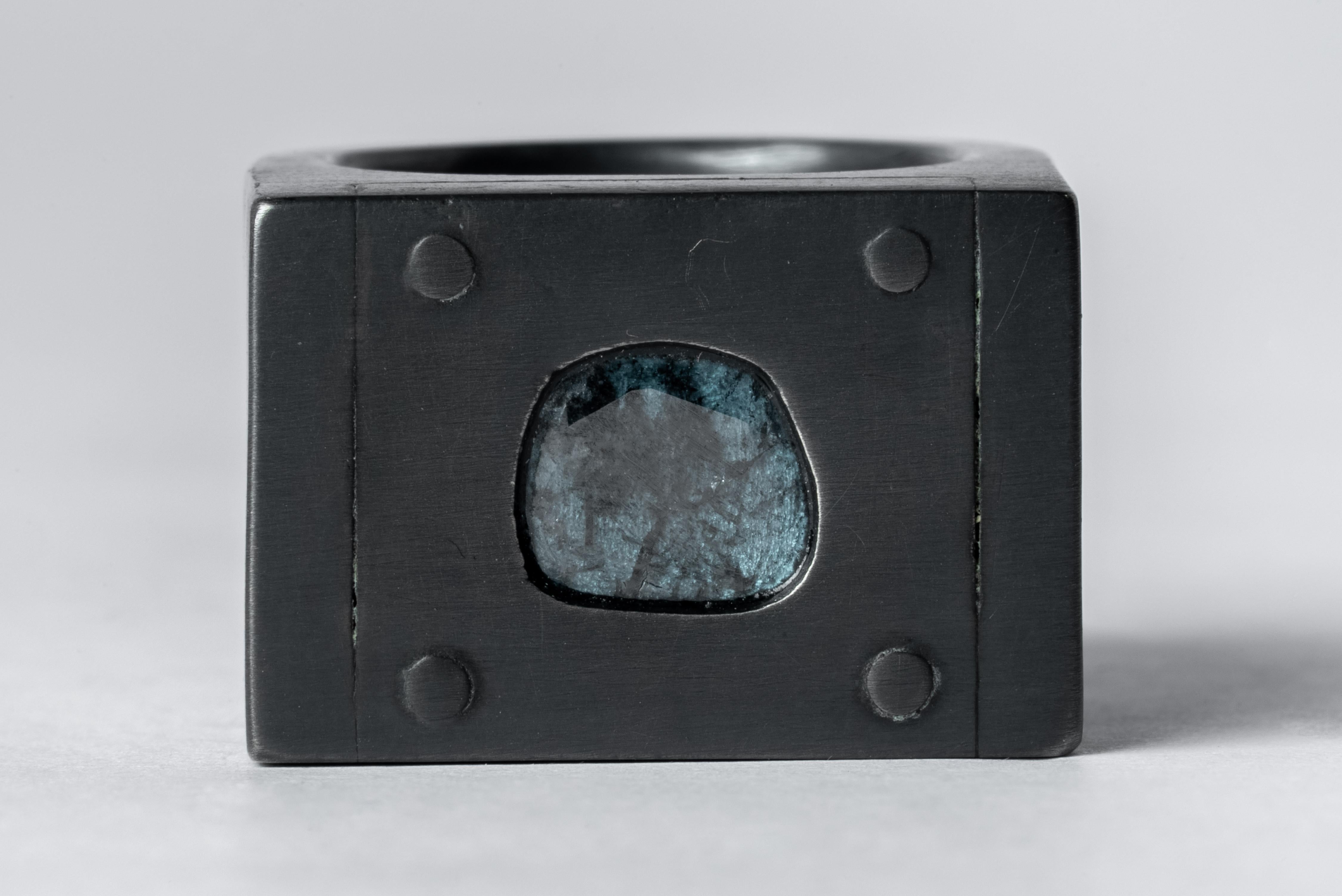 For Sale:  Plate Ring Single (0.4 CT, Diamond Slab, 17mm, KA+BDIA) 2