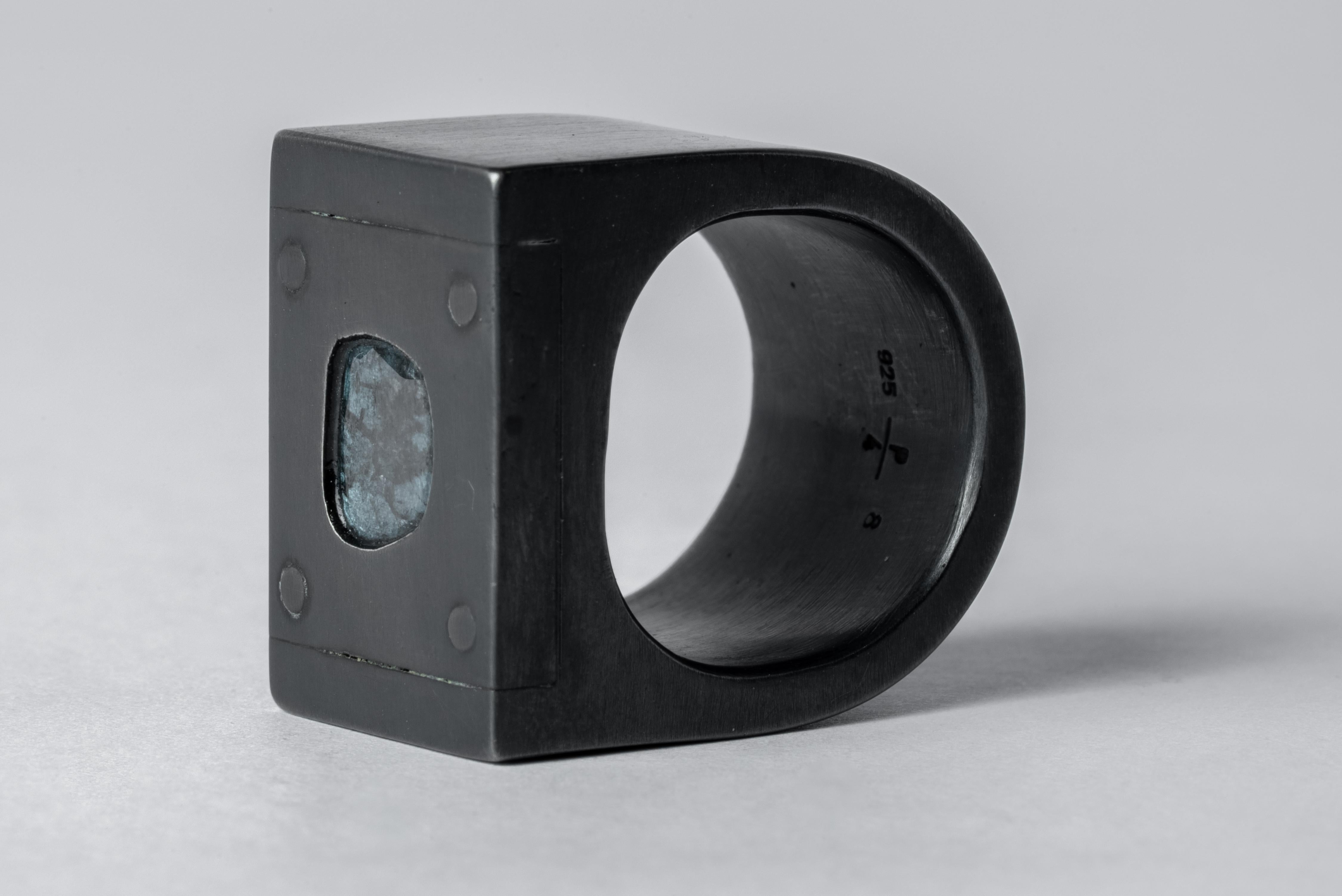 For Sale:  Plate Ring Single (0.4 CT, Diamond Slab, 17mm, KA+BDIA) 3