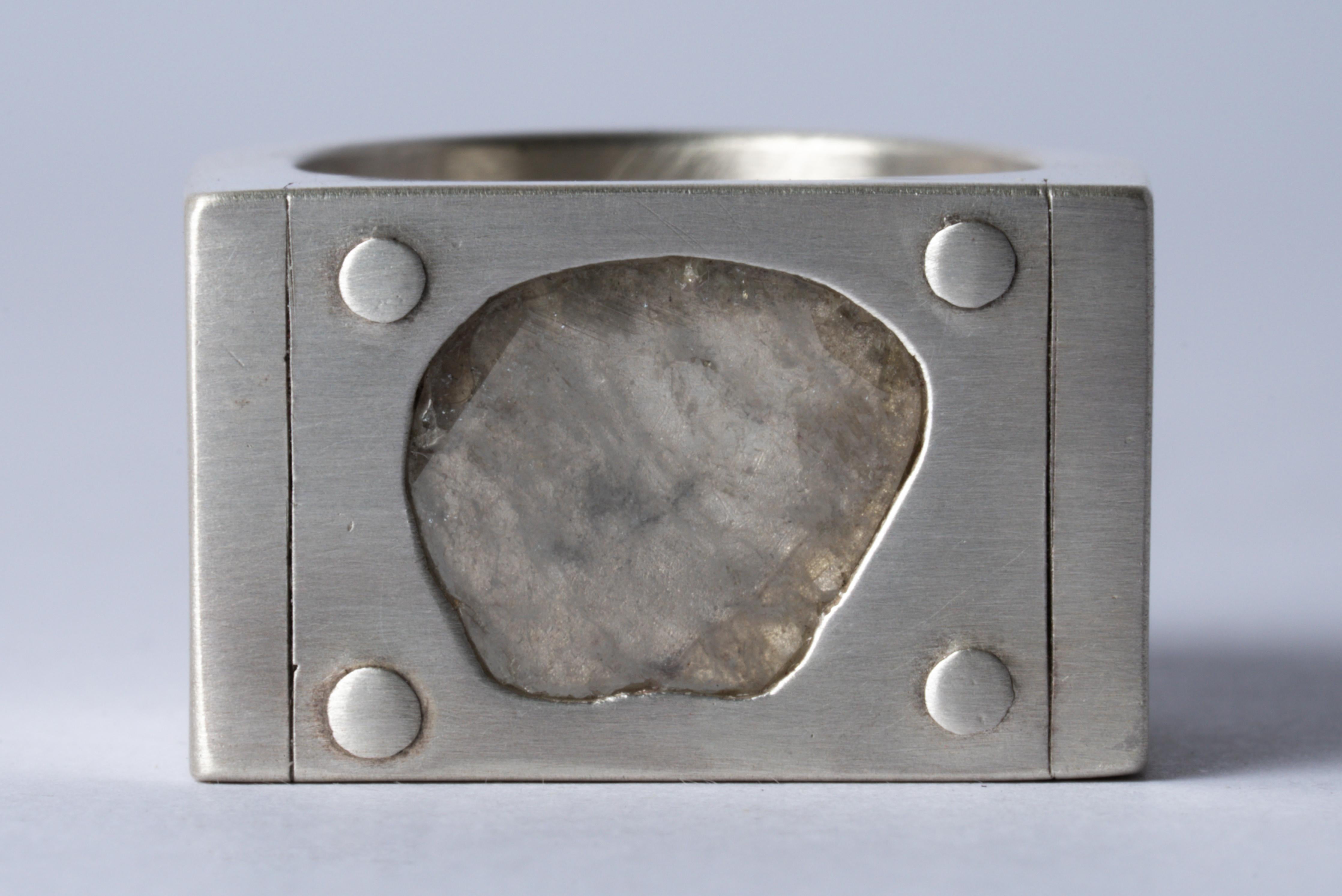 For Sale:  Plate Ring Single (1.0 CT, Diamond Slab, 17mm, MA+DIA) 2