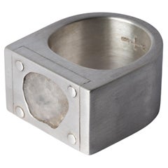 Plate Ring Single (1.0 CT, Diamond Slab, 17mm, MA+DIA)