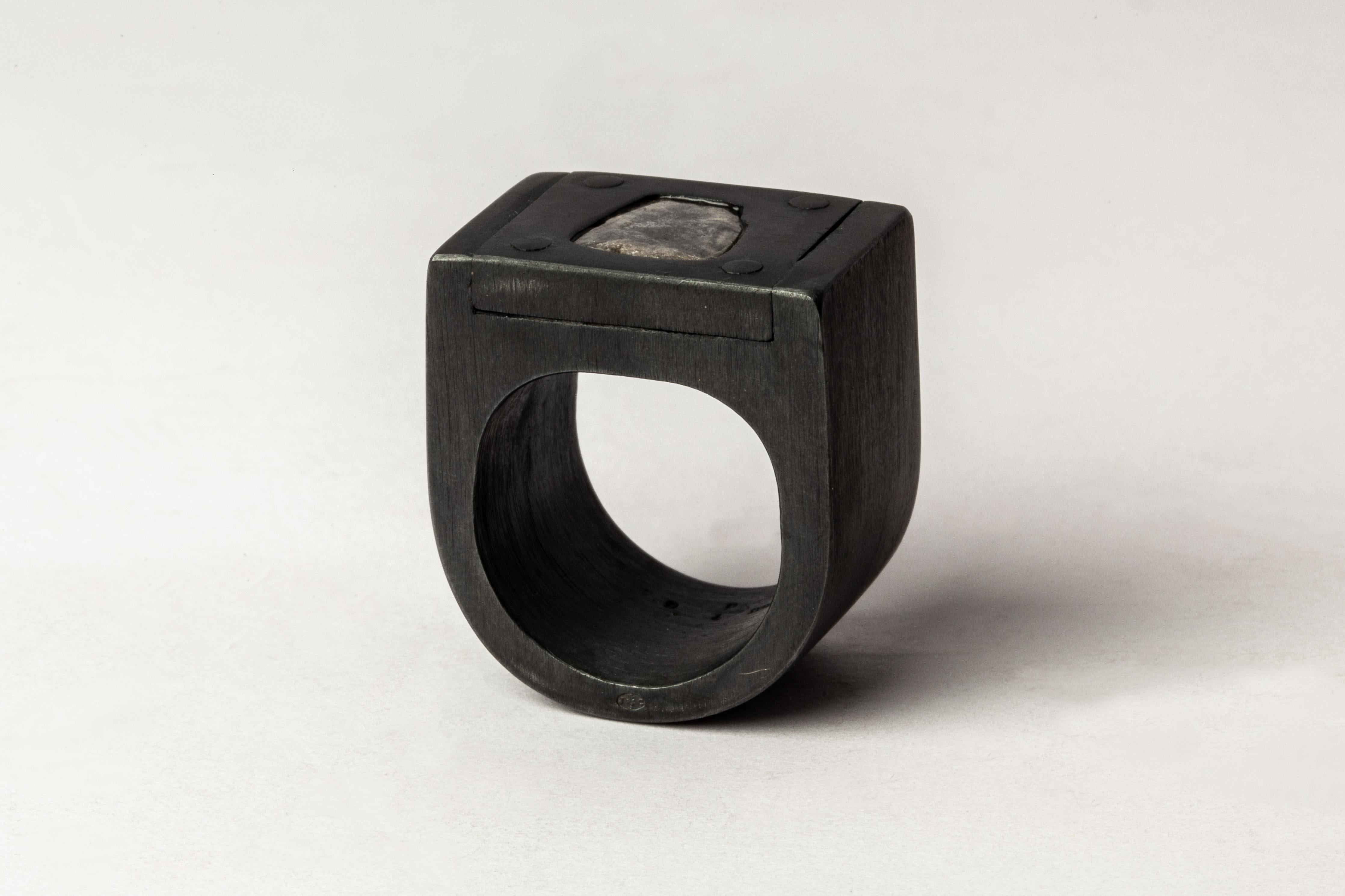 For Sale:  Plate Ring Single (2.0 CT, Diamond Slab, 17mm, KA+DIA) 4
