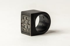 Plate Ring Single (Mega Pavé, 17mm, KA+DIA)