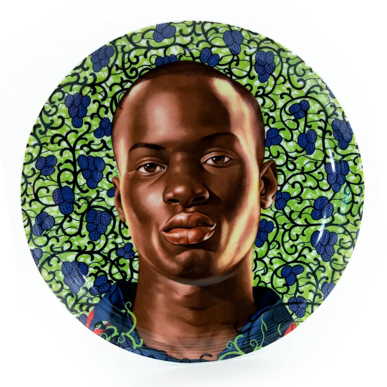 North American Plate Set by Kehinde Wiley For Sale