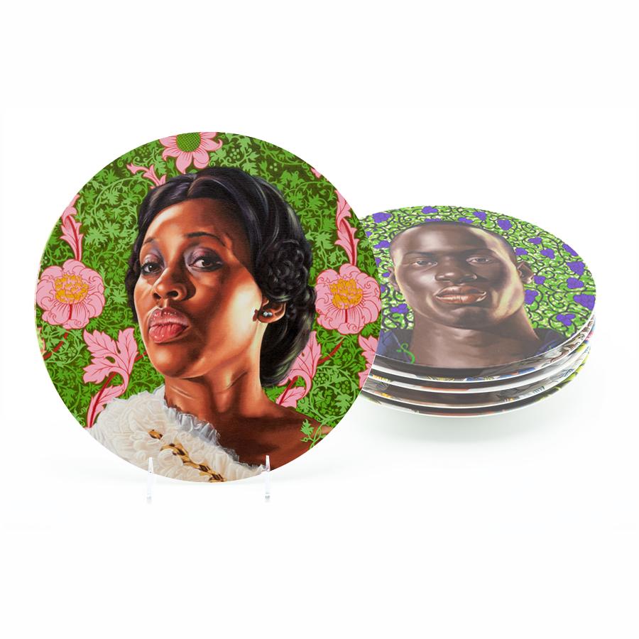 Plate Set by Kehinde Wiley 2