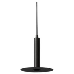 Plate Spot Black Pendant Lamp by +kouple