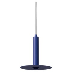 Plate Spot Ultra Blue Pendant Lamp by +kouple