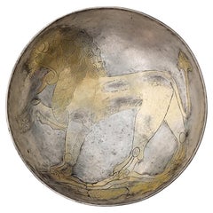 Plate with Lion Motif