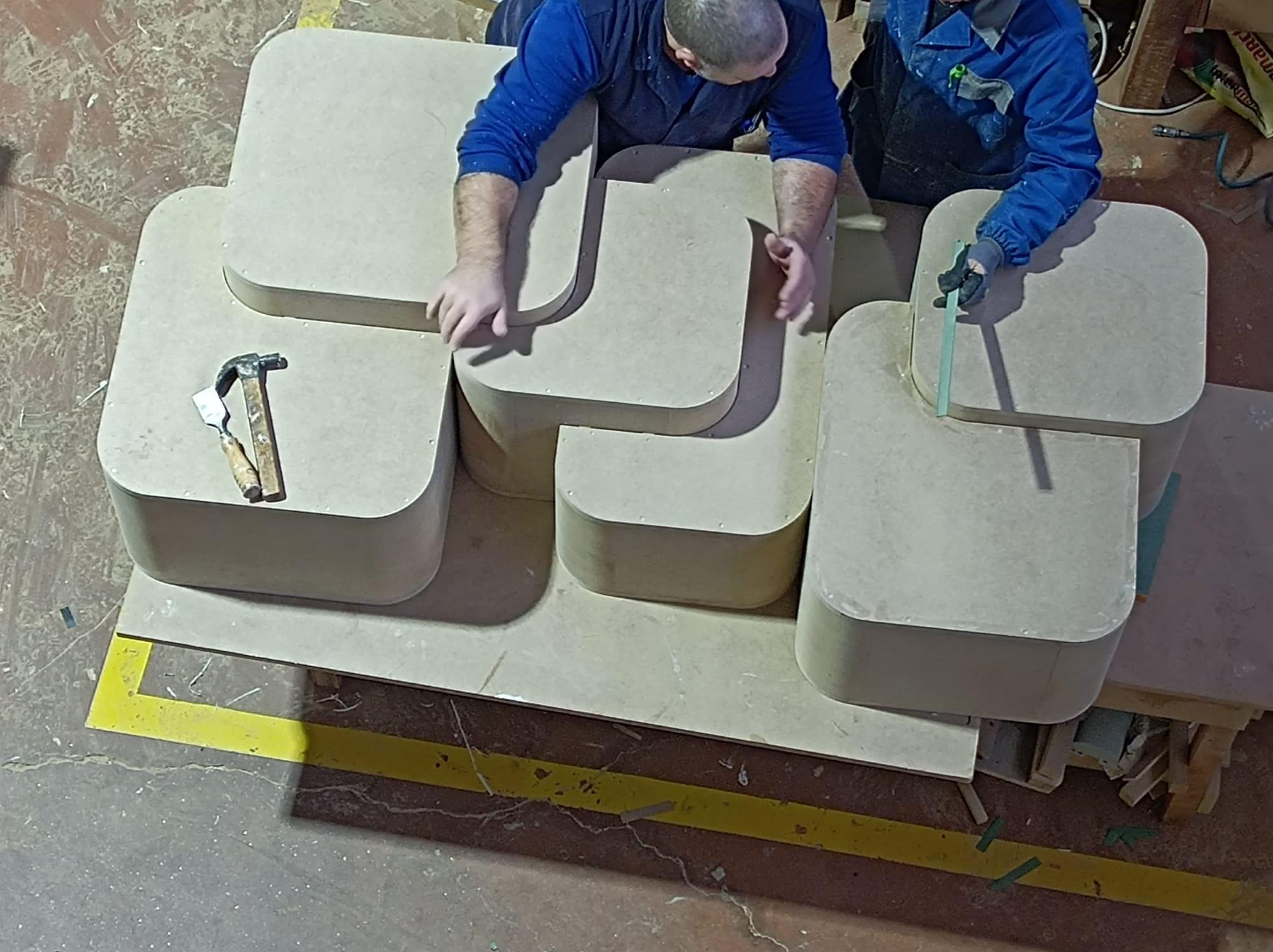 Platea Coffee Table In Matte Walnut By Sidani Design For Sale 2