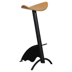 Plateforme bar stool by Maurizio Peregalli for Zeus, 1980s