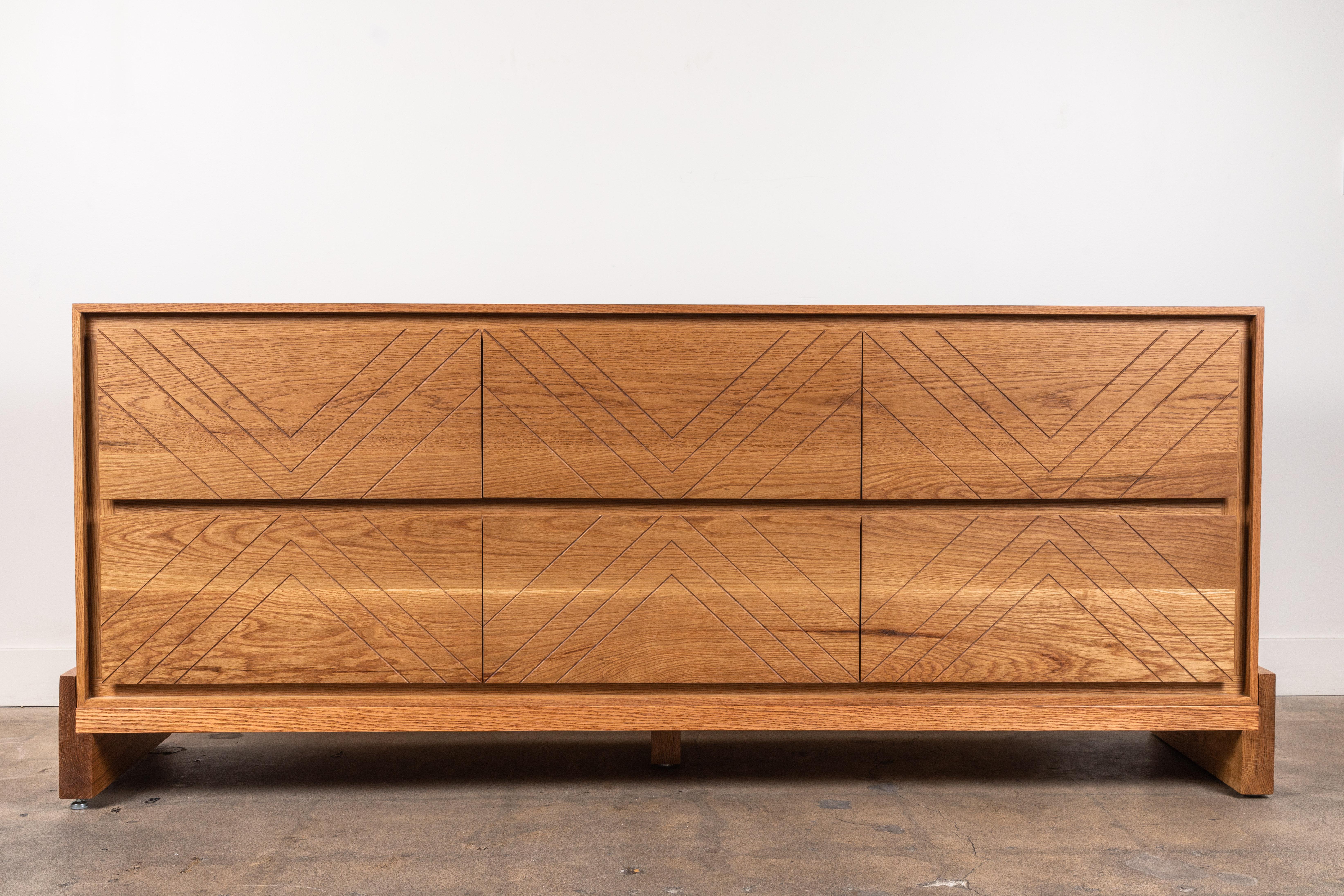 Oak Platform Chest by Lawson-Fenning