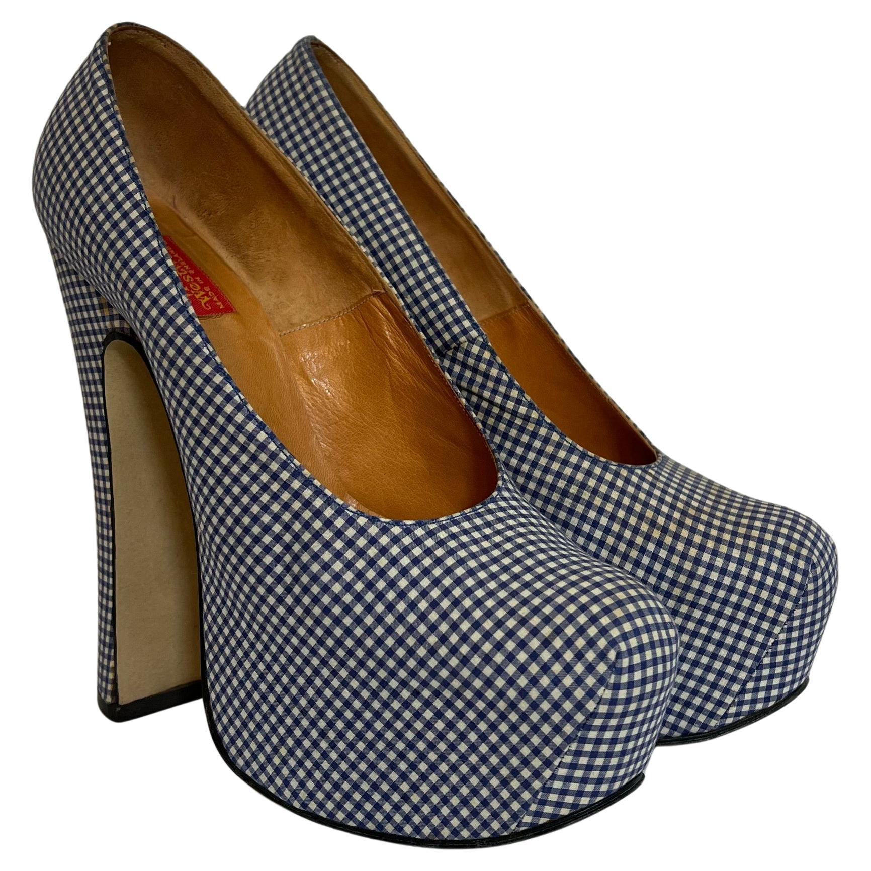 Plateauabsätze 1993 Vivienne Westwood gingham