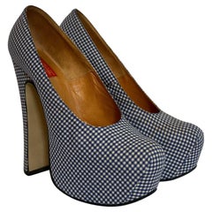 Platform heels 1993 Vivienne Westwood gingham