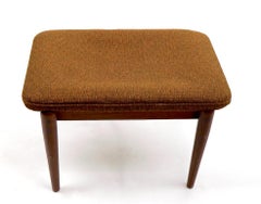 Platform Rocking Lounge Chair and Ottoman by Hjelle