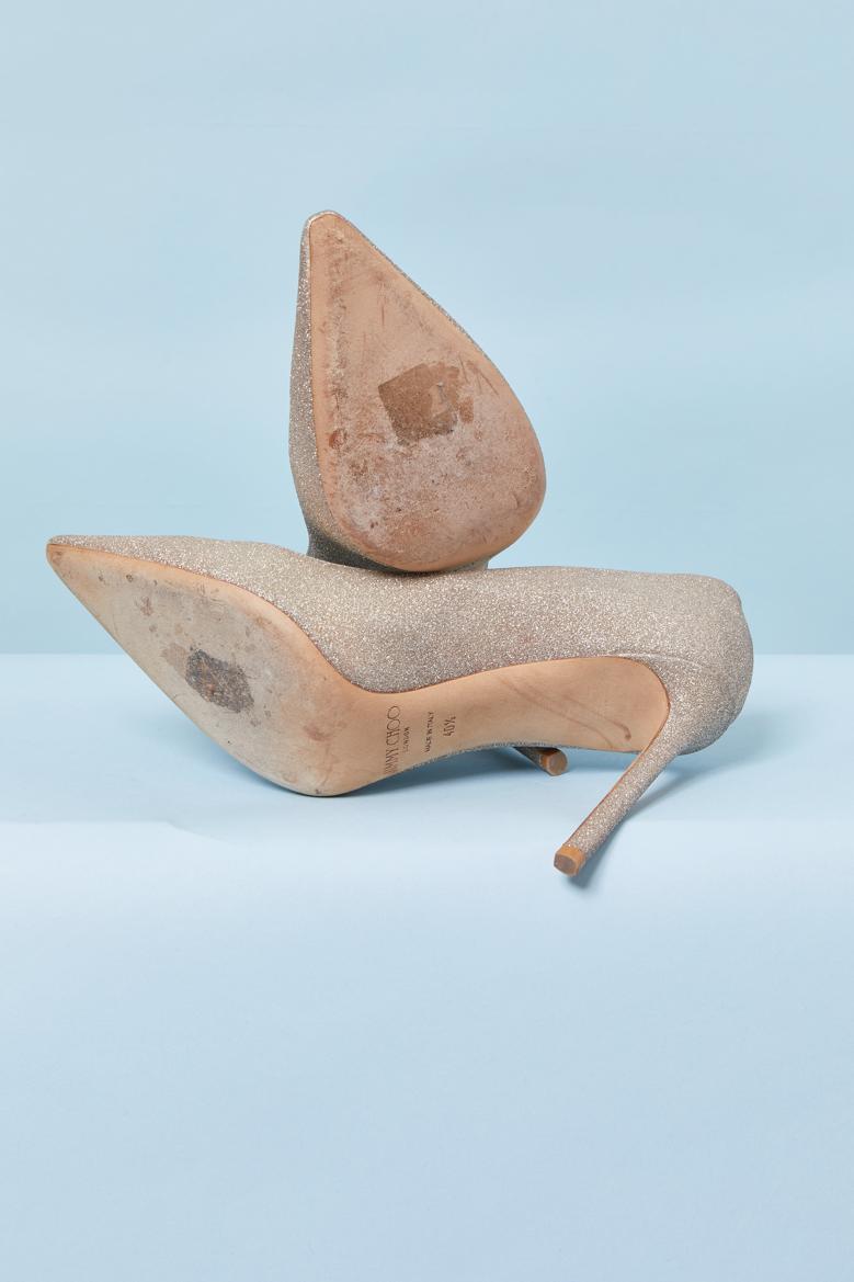 Stöckelschuhe mit Glitzer JIMMY CHOO im Angebot 1
