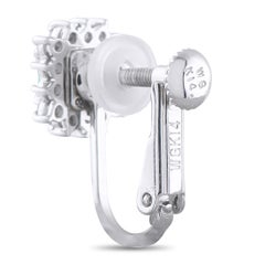 Orecchini in platino con diamanti e smeraldi da 0,21 carati MF37-031326