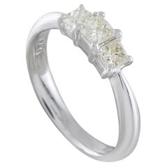 Platin 0,71ct Diamant Ring MF41-052126