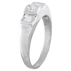 Platinum 0.94ct Diamond Ring MF13-052126