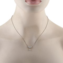 Platin 1,02ct Diamant-Halskette MF 13-010226