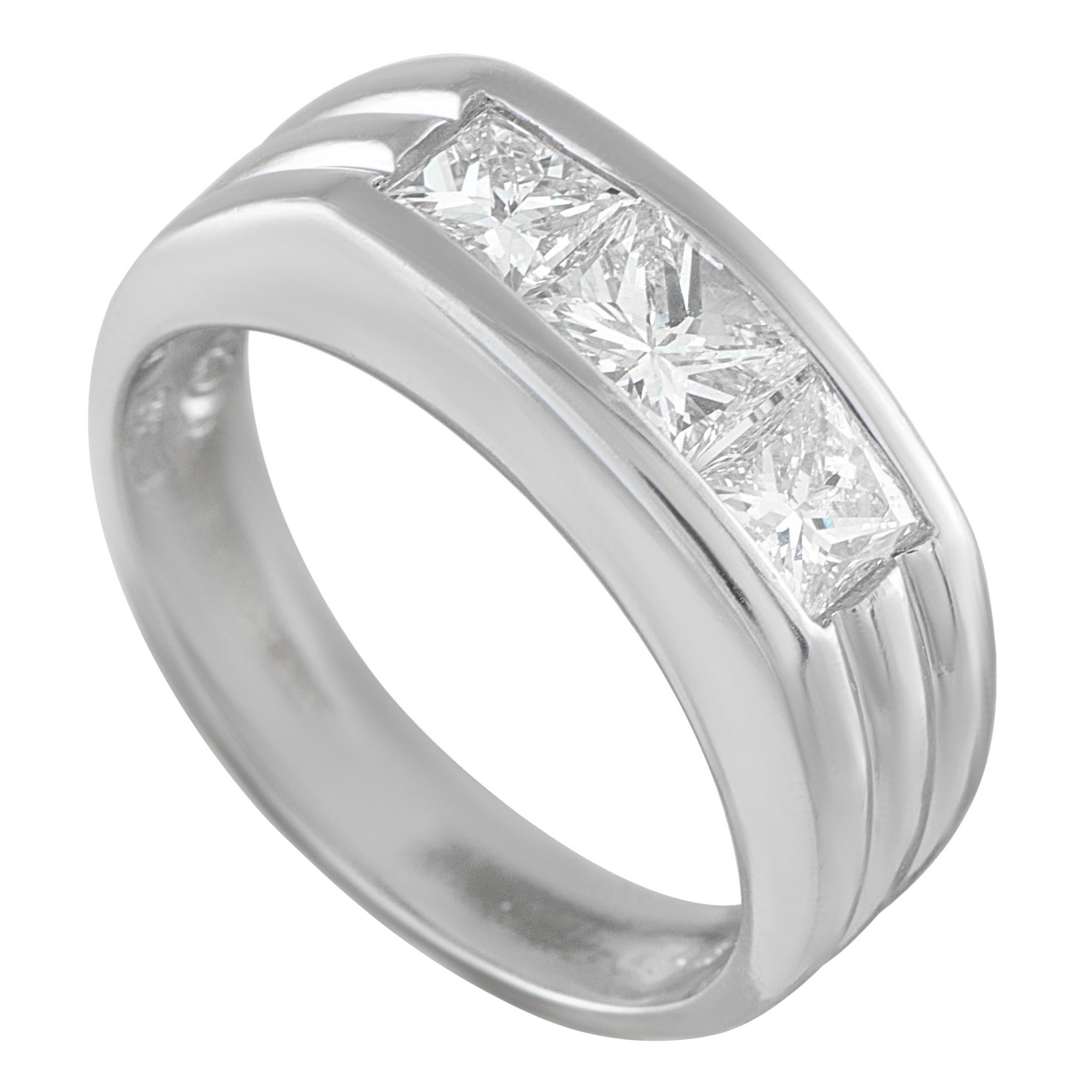 Platinum 1.06ct Diamond Ring #5257
