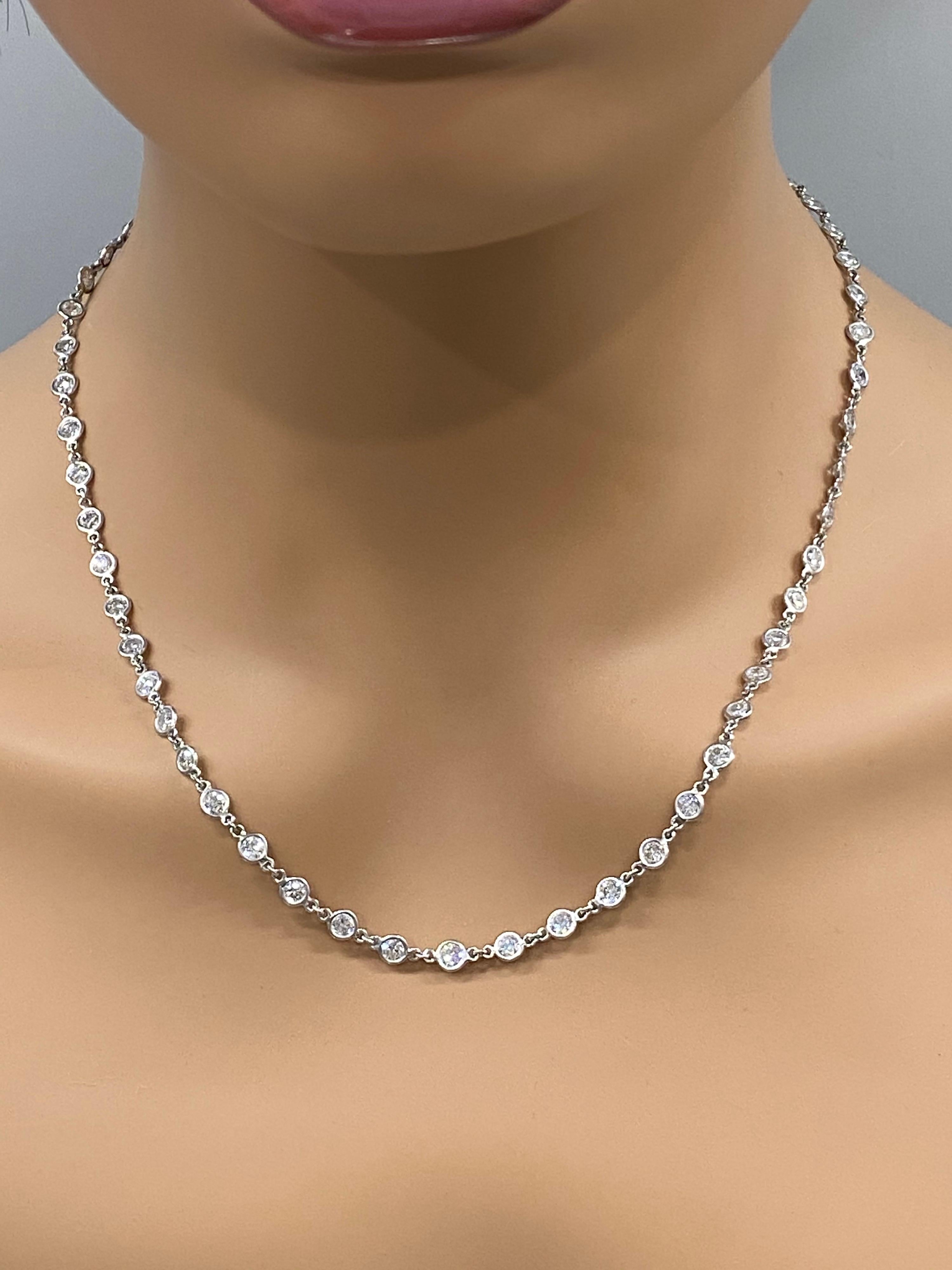 11 carat diamond necklace