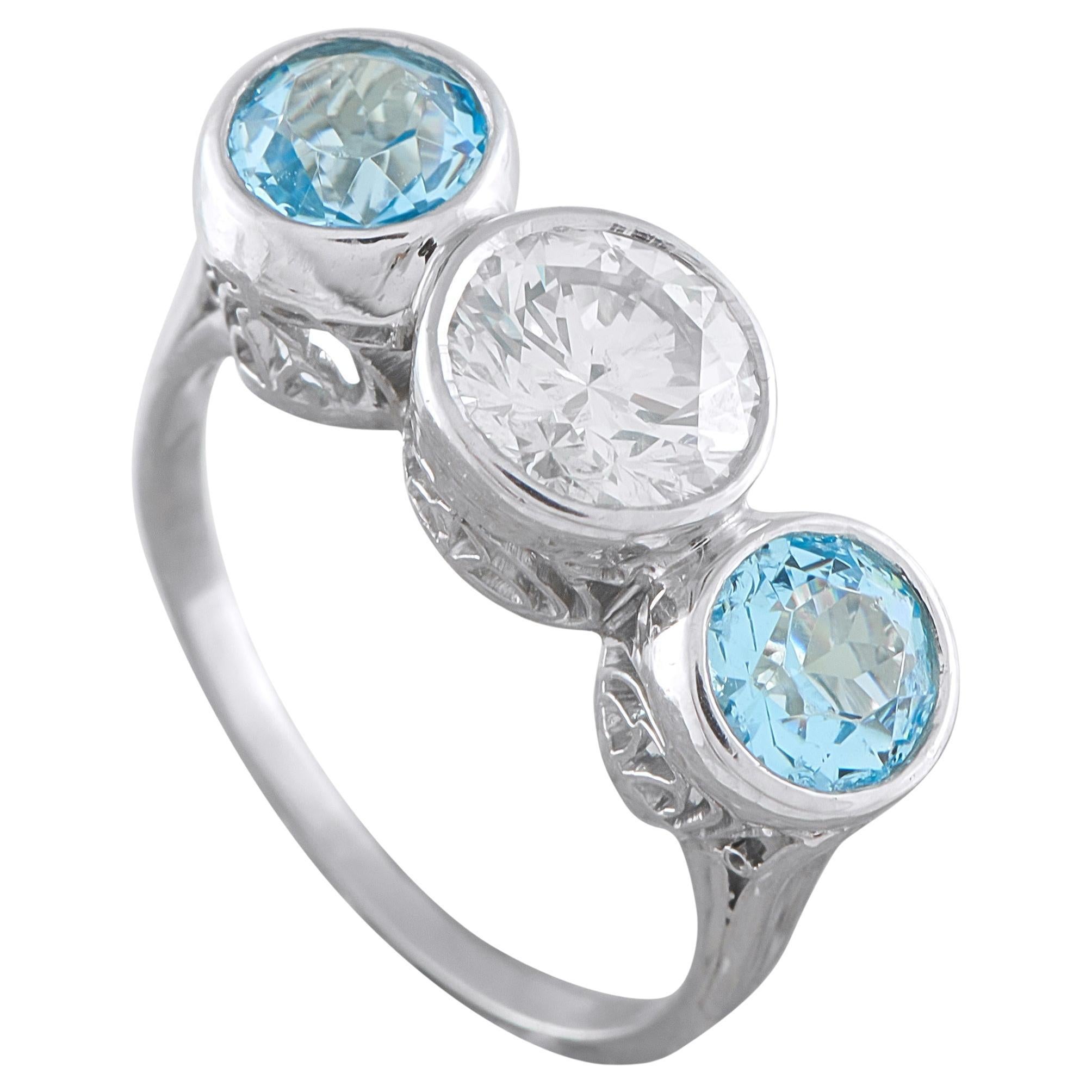 What does blue zircon symbolize?