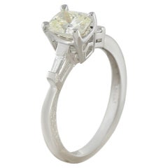 Platinum 1.12ct Diamond Ring MF30-051826