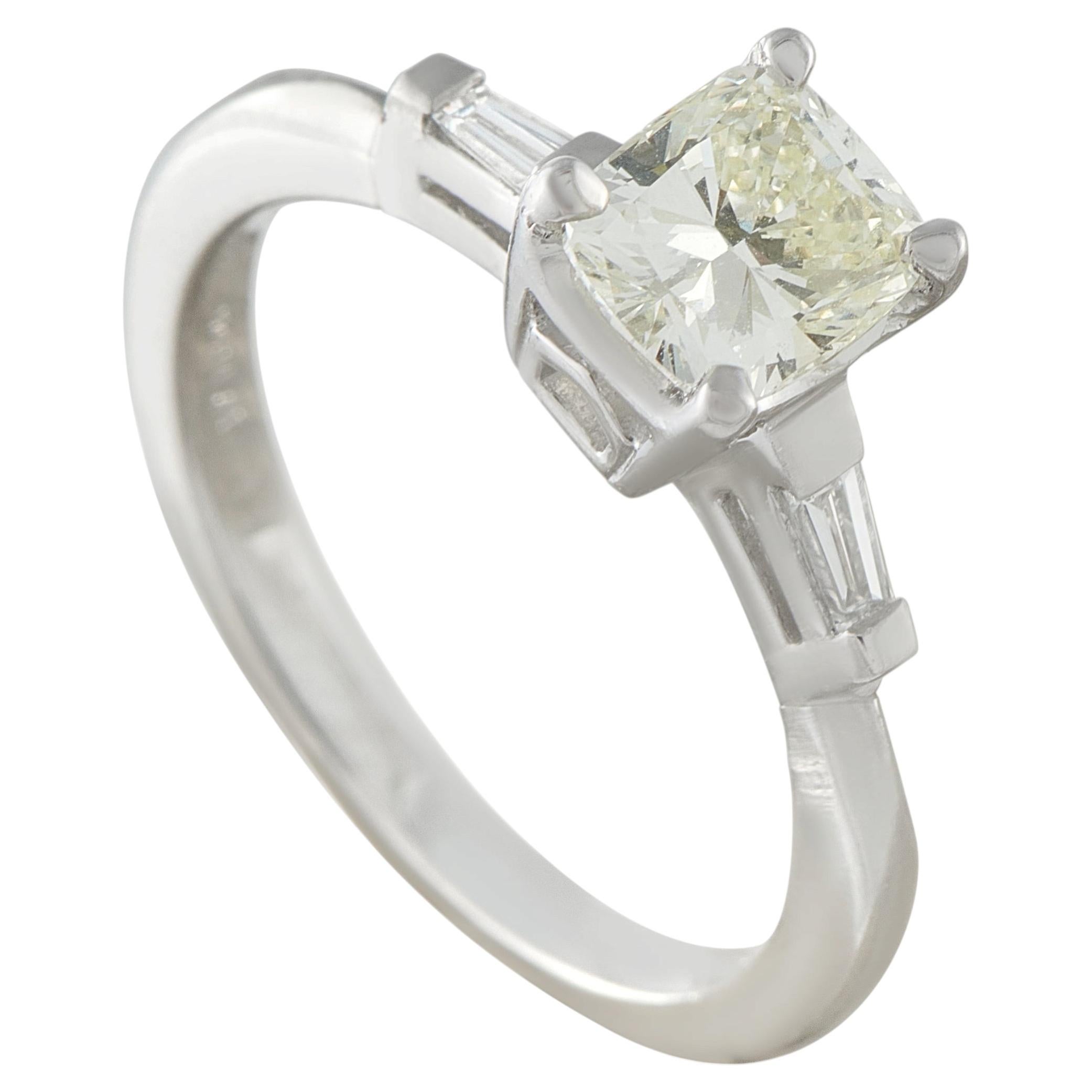 Platin 1,12ct Diamant Ring MF30-051826