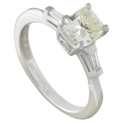 Platinum 1.12ct Diamond Ring MF30-051826
