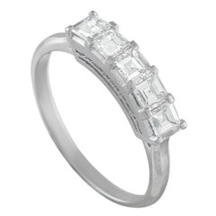 Platinum 1.15ct Diamond Ring #5256