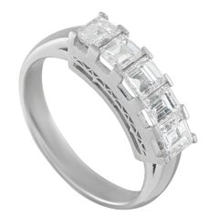 Platinum 1.20ct Diamond Ring #5255