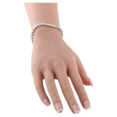 Platinum 13.34ct Diamond Tennis Bracelet MF19-052126