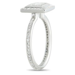 Platinum 1.34ct Diamond Ring MF46-031726