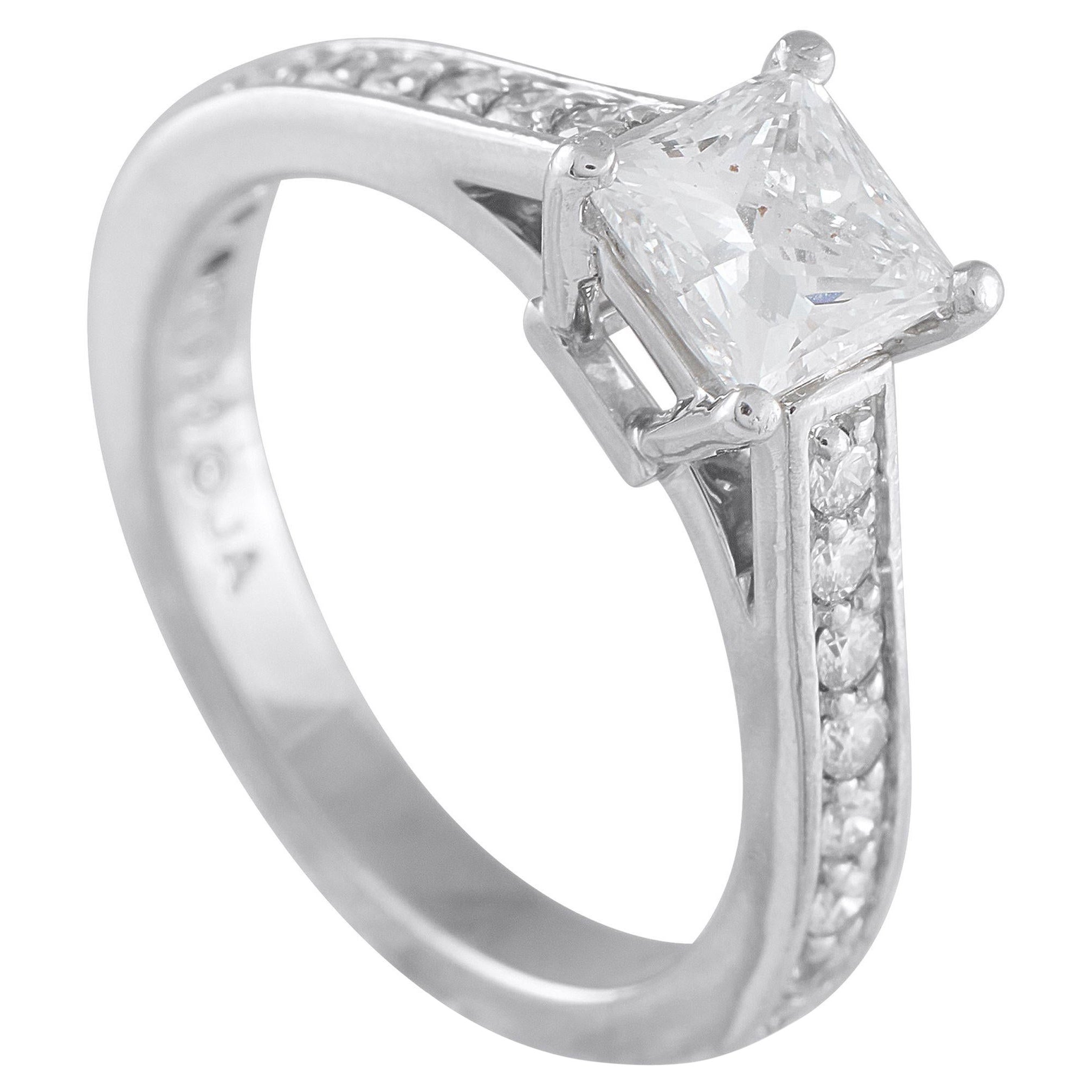 Platin 1,36ct Diamant Ring MF03-071125