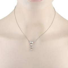 Platinum 1.41ct Diamond Necklace