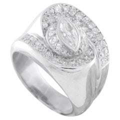 Anillo de diamantes en platino de 1,45 ct MF07-050626