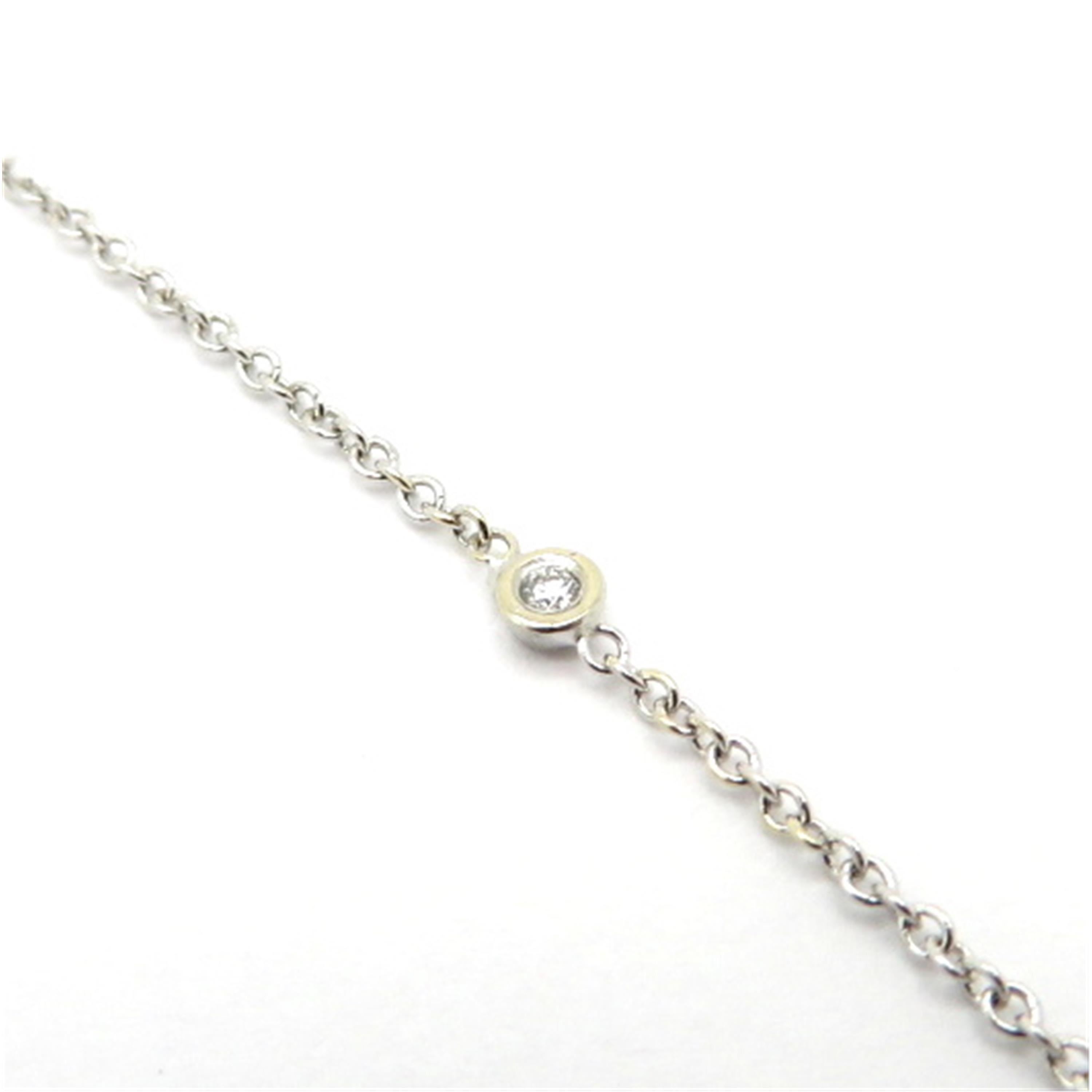 Women's Platinum & 14K White Gold GIA certified Asscher & Round Diamond Necklace Pendant For Sale