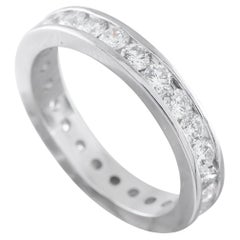 Platinum 1.50ct Diamond Eternity Band Ring MF05-012226