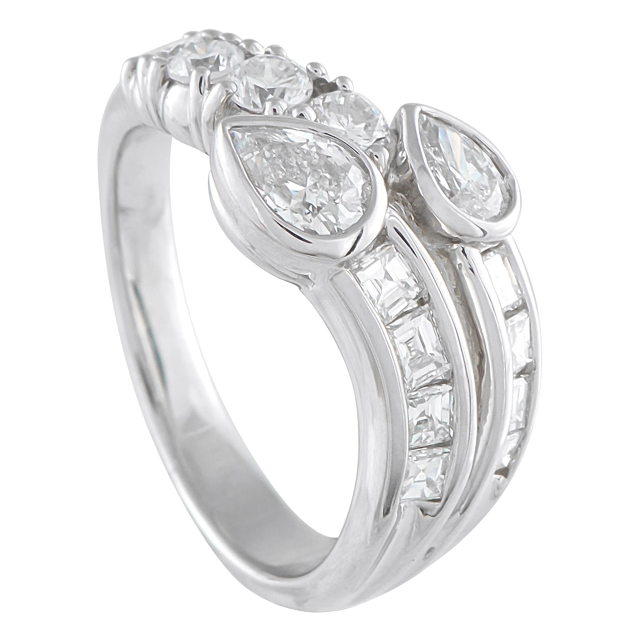 Platinum 1.50ct Diamond Ring MF15-101025