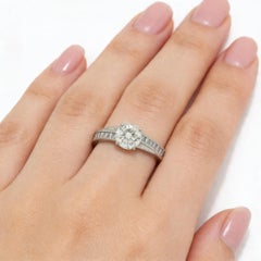 Platinum 1.60ct Diamond Solitaire Ring