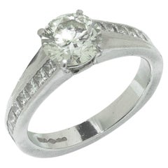 Platinum 1.60ct Diamond Solitaire Ring