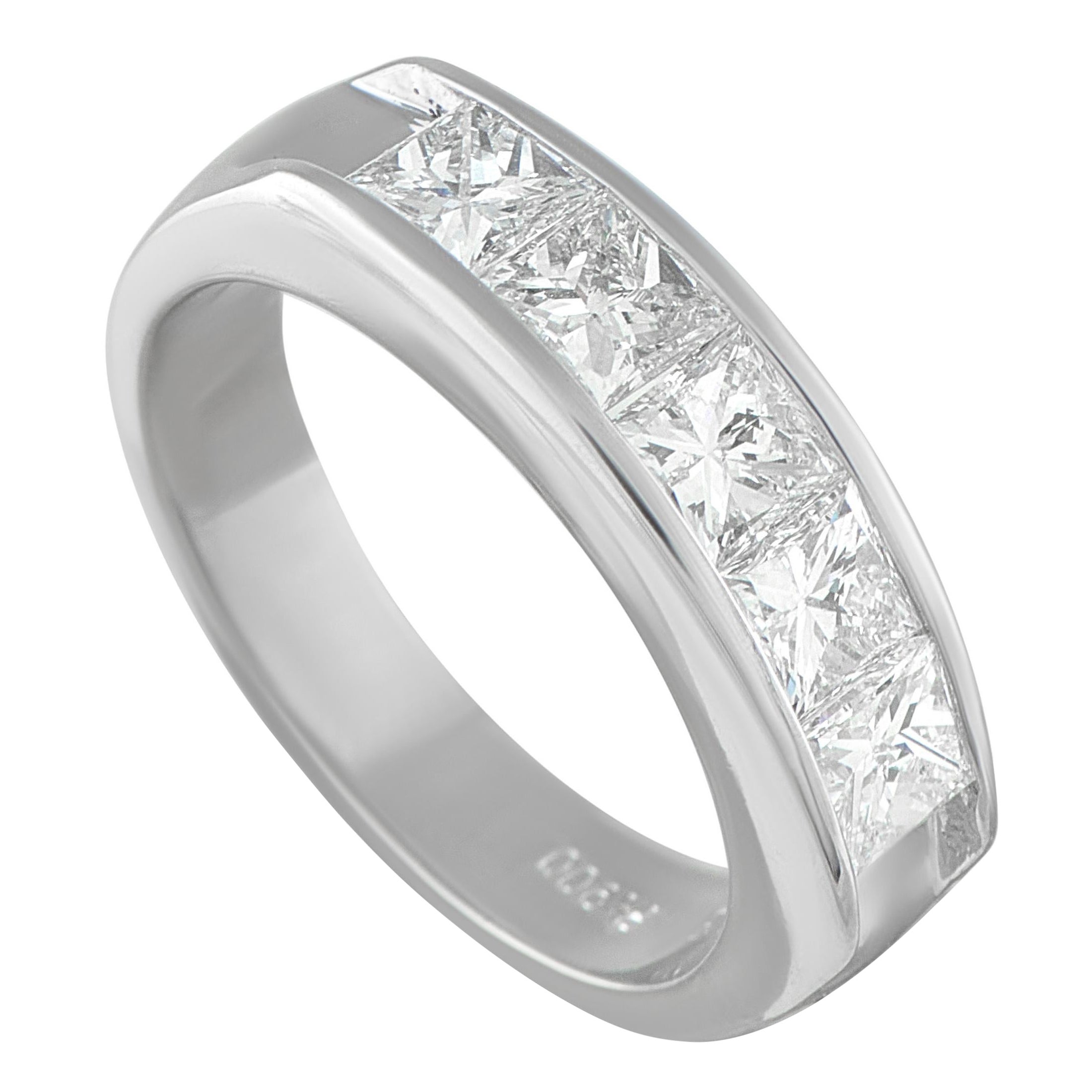 Platinum 1.73ct Diamond Ring #5258