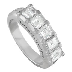 Platinum 1.74ct Diamond Ring #5262