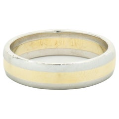 Bracelet 5,5 mm en platine et or jaune 18 carats