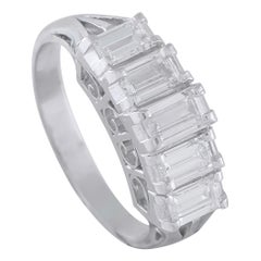 Platinum 1.80ct Diamond Five-Stone Ring MF13-101725