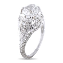 Platinum 1.84ct Diamond Ring