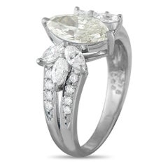 Platinum 1.89ct Diamond Ring