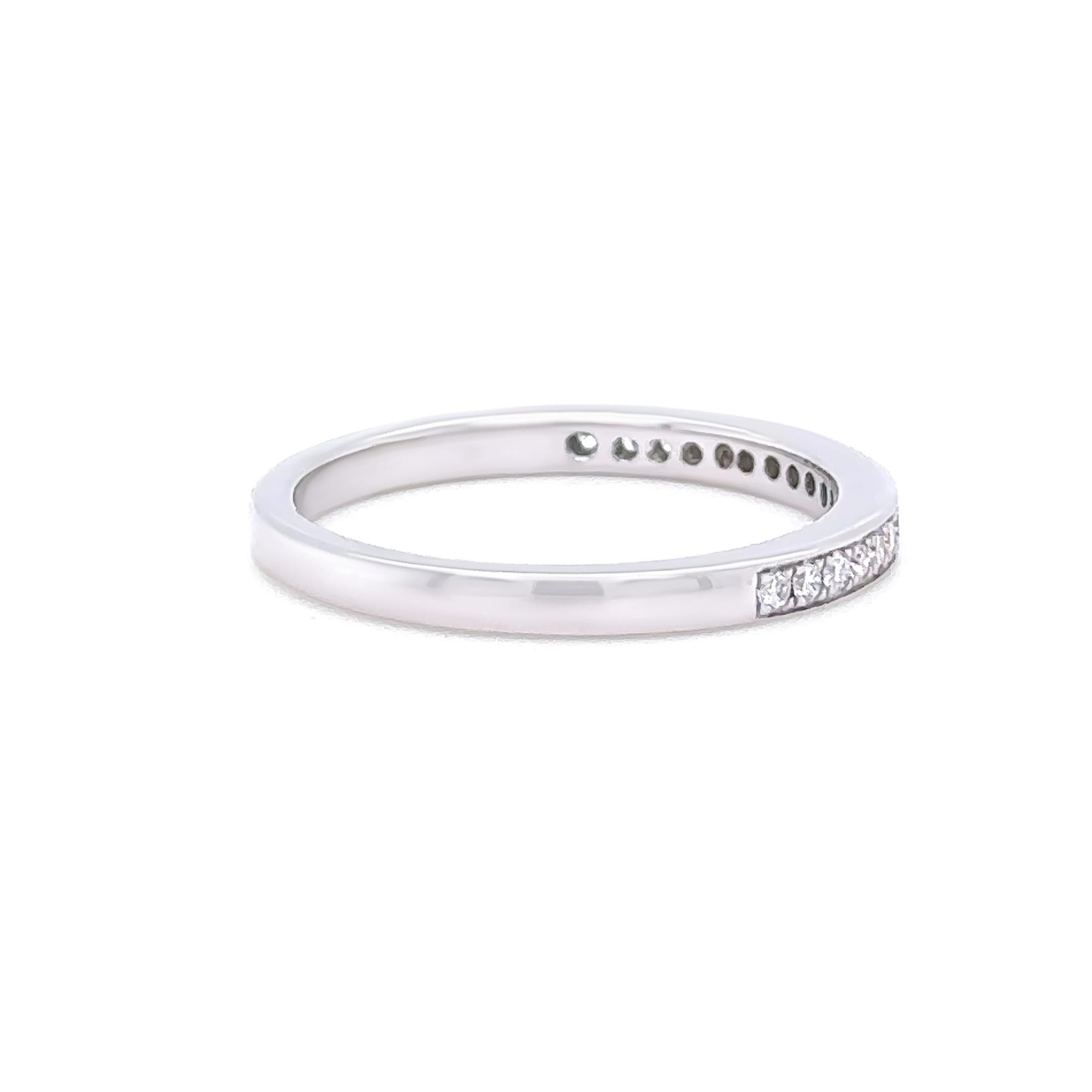 Platinum & 18ct White Gold Diamond Engagement and Wedding Ring Set 1.16ct For Sale 7