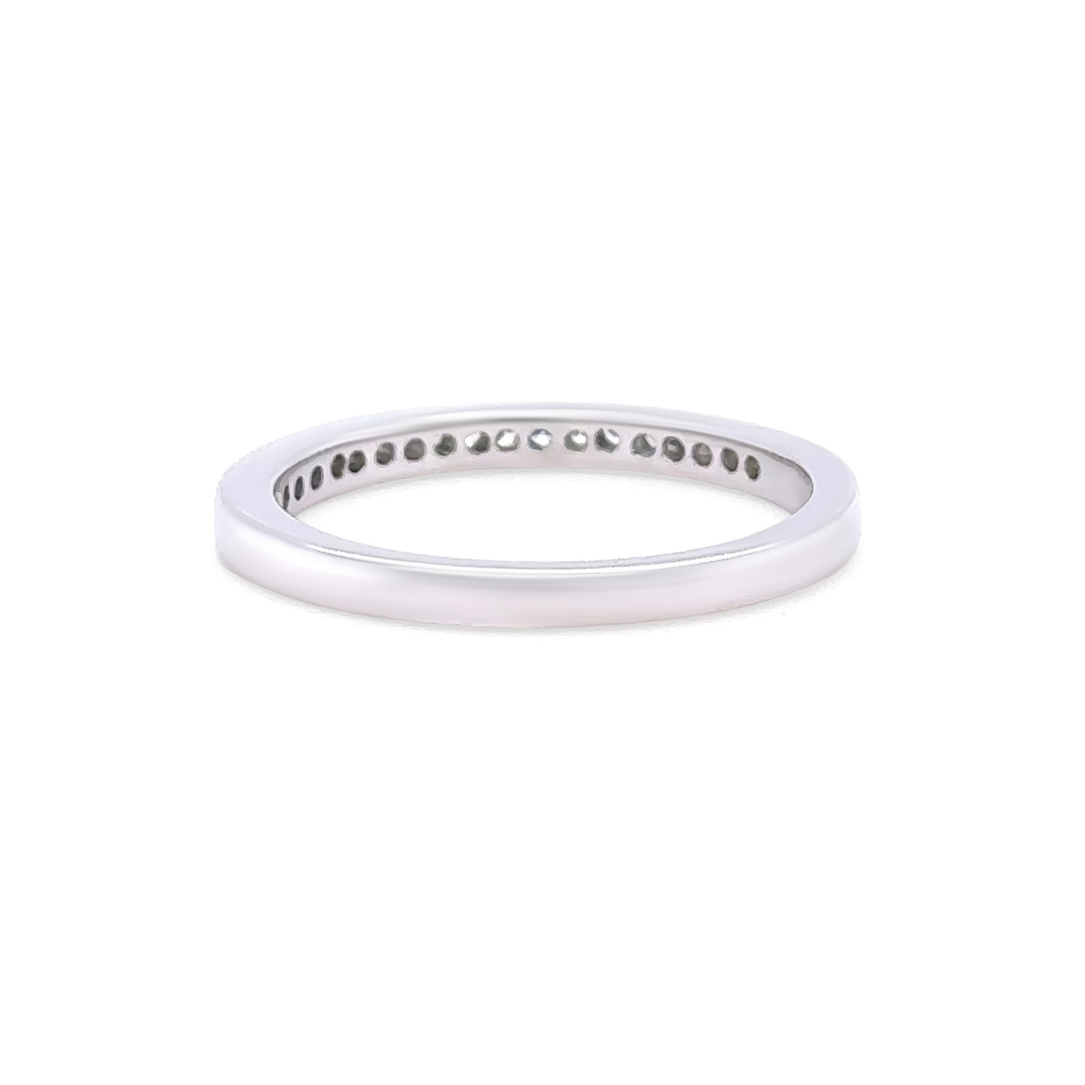 Platinum & 18ct White Gold Diamond Engagement and Wedding Ring Set 1.16ct For Sale 3