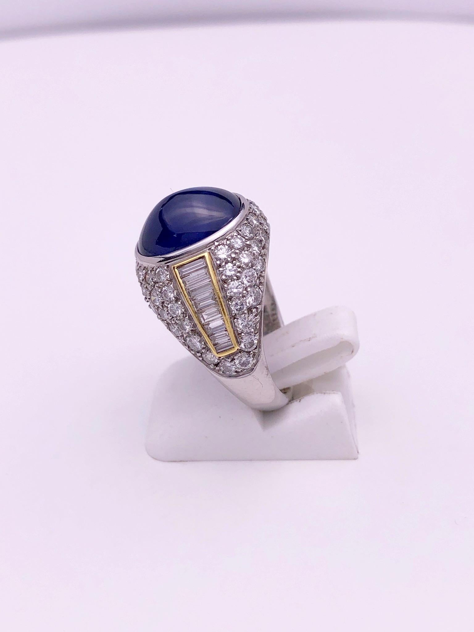 sapphire dome ring